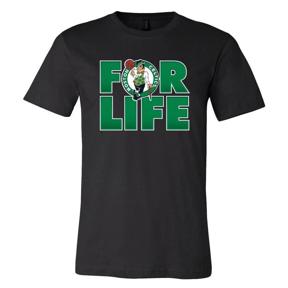 Boston Celtics 4 Life T-Shirt  Celtics Team Shirt